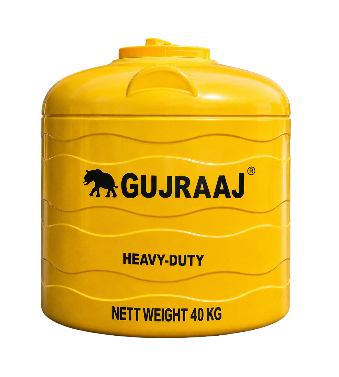 Gujraaj heavy-duty 1,000 litre water tank, nett weight 40 kg