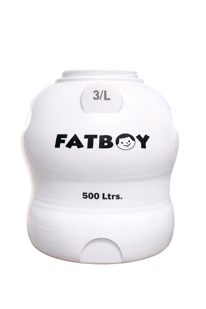 Fatboy 500 litre white water tank