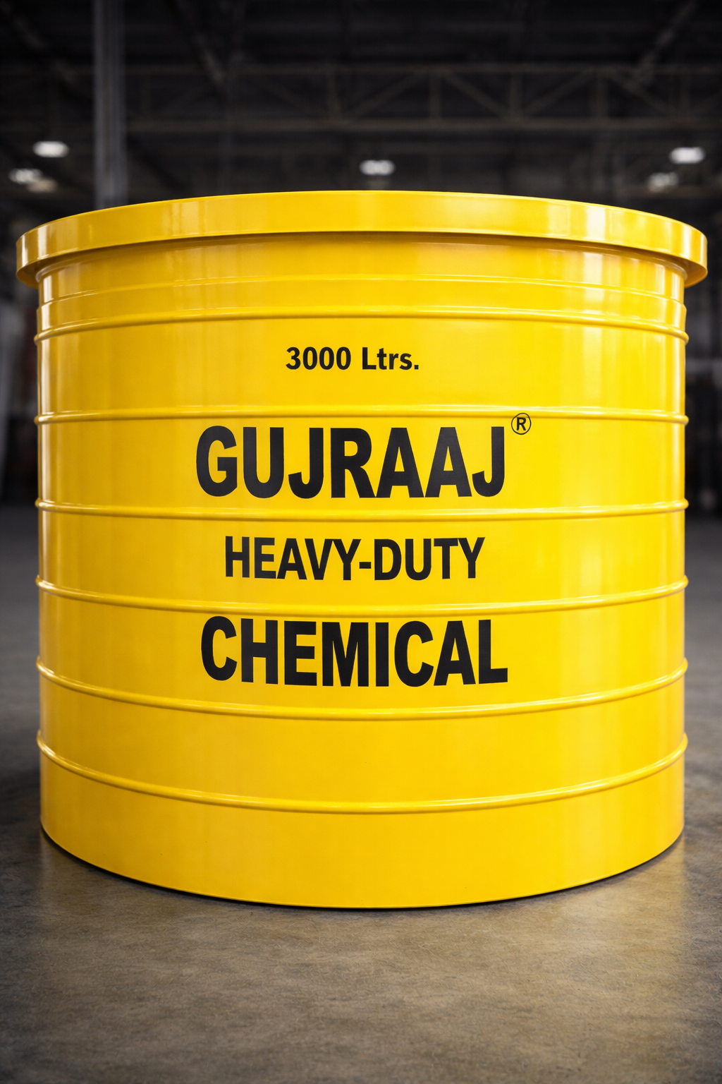Gujraaj 3,000 litre heavy-duty chemical tank